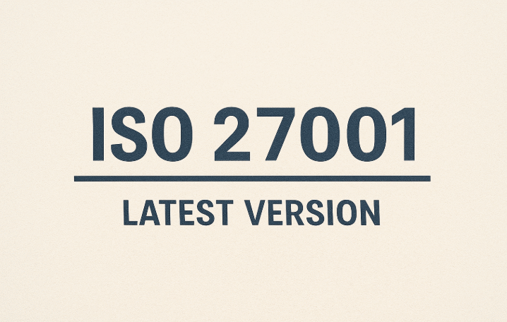 iso 27001 latest version